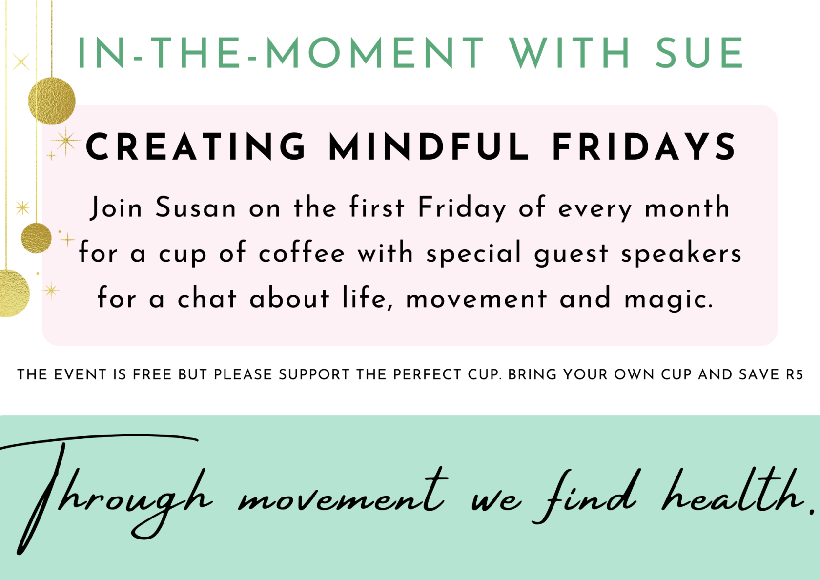 CREATING MINDFUL FRIDAYS